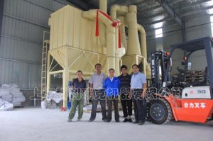 張家港:超細(xì)白云石微粉生產(chǎn)線(xiàn)現(xiàn)場(chǎng)